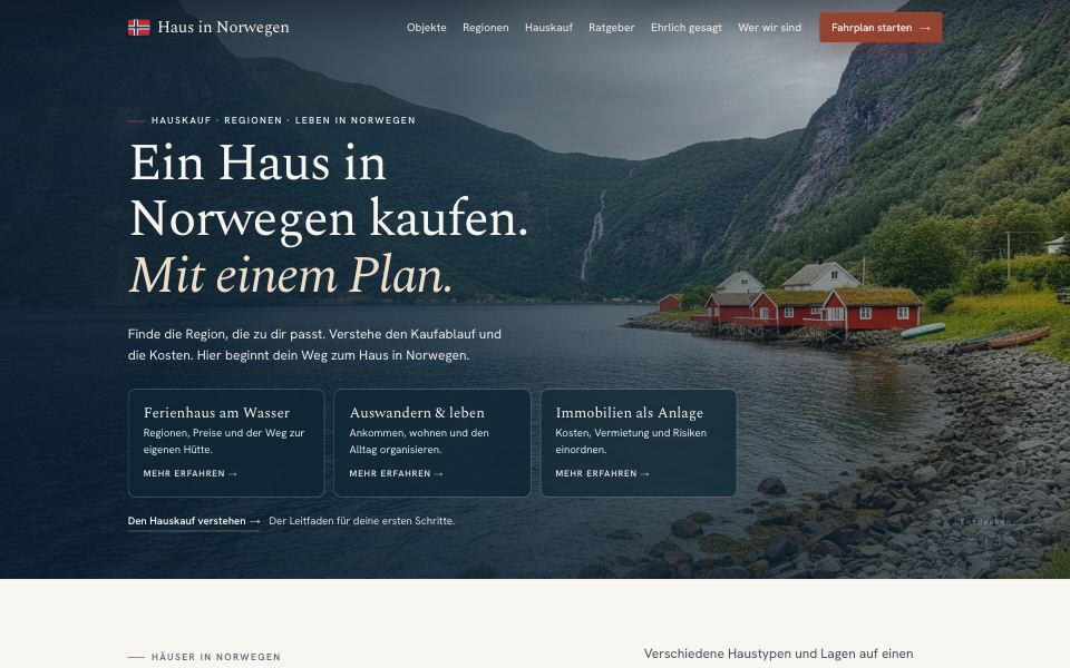 Startseite von haus-in-norwegen-kaufen.de