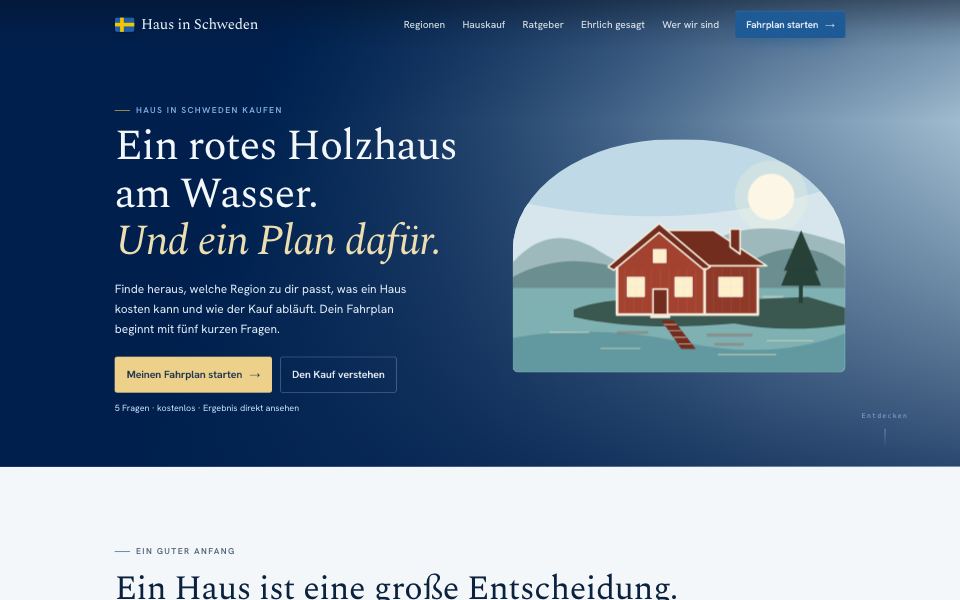 Startseite von haus-in-schweden-kaufen.de